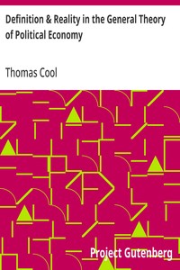 Definition & Reality in the General Theory of Polit - Thomas Cool